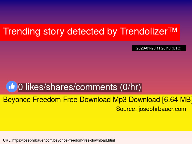 Beyonce Freedom Free Download Mp3 Download 6 64 Mb